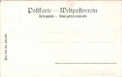 Künstler Ak Angler am Teich, Angelrute