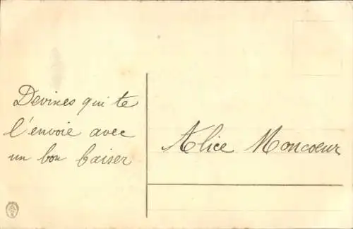 Präge Ak Glückwunsch 1. April, Fisch, Maiglöckchen