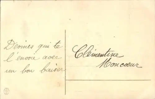 Litho Glückwunsch 1. April, Fisch, Blumen