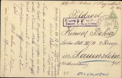 Ak Glückwunsch Neujahr, Liebespaar, Mann in Uniform, Sekt