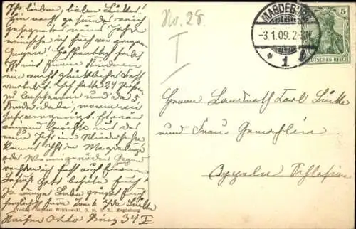 Ak Magdeburg an der Elbe,  Bismarck-Denkmal