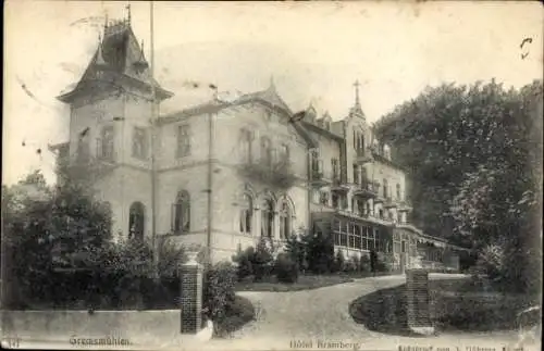 Ak Gremsmühlen Malente in Ostholstein, Hotel Bramberg
