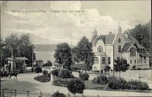 Ak Gremsmühlen Malente in Ostholstein, Blick über den Dieksee