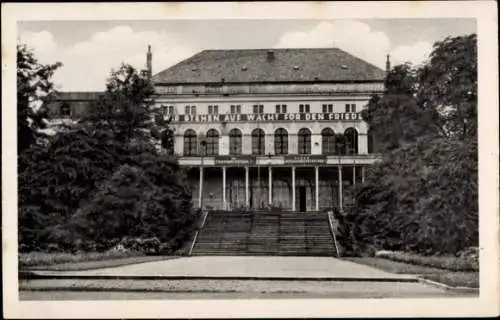 Ak Zwickau in Sachsen, Gasthaus Schwanenschloss