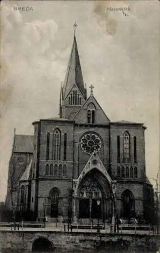 Ak Breda Nordbrabant Niederlande, Havenkerk