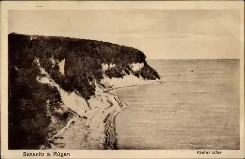 Ak Sassnitz auf Rügen, Kieler Ufer