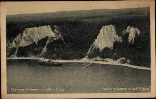 Ak Stubbenkammer Sassnitz auf Rügen, Fliegeraufnahme