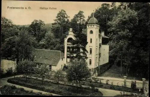 Ak Bad Freienwalde an der Oder, Heilige Hallen