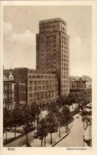 Ak Köln am Rhein, Hansa-Hochhaus