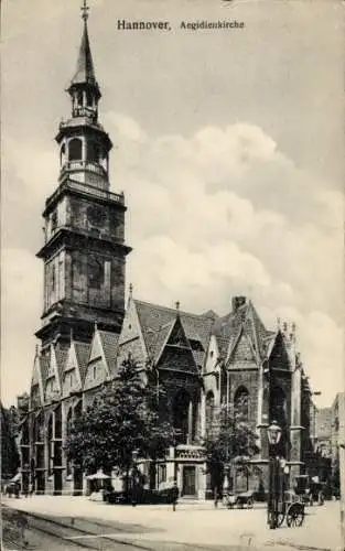 Ak Hannover in Niedersachsen, Aegidienkirche