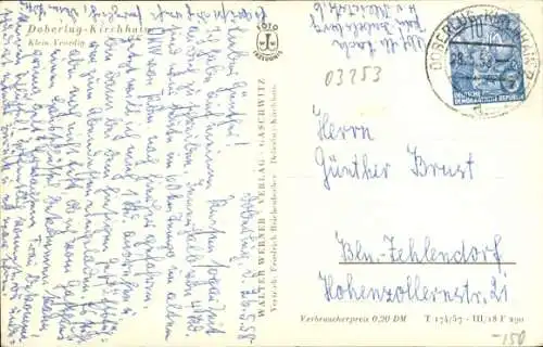 Ak Doberlug Kirchhain in Brandenburg, Klein-Venedig