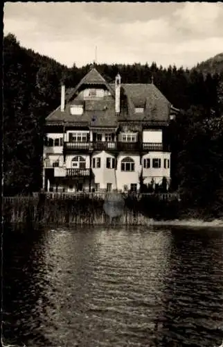 Ak Tegernsee in Oberbayern, Haus am See