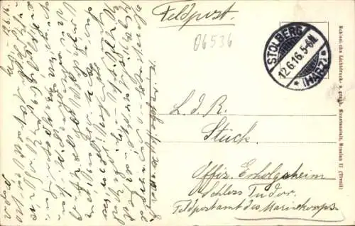 Ak Stolberg Südharz, Consistorium 