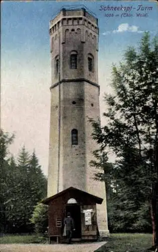 Ak Gehlberg Suhl in Thüringen, Schneekopf, Turm