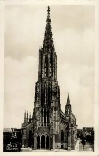 Ak Ulm, Turm des Ulmer Münster