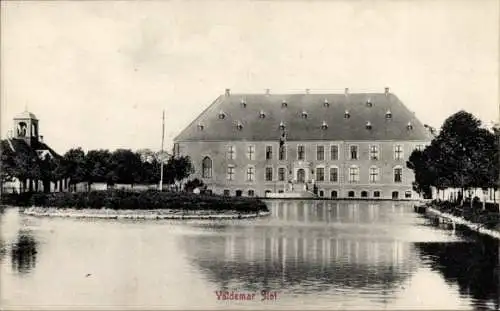 Ak Svendborg Dänemark, Valdemar Slot, ein Herrenhaus in Dänemark.