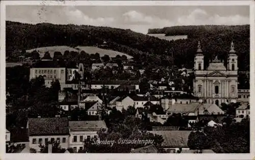 Ak Šternberk Mährisch Sternberg Region Olmütz, Gesamtansicht