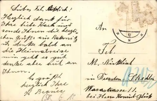 Ak Rakovnik Rakonitz Mittelböhmen, Bahnhofstraße, Rakonitz