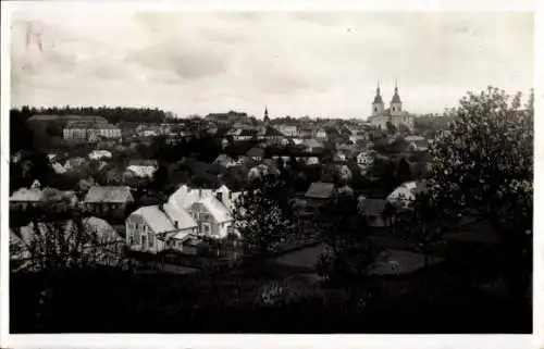 Ak Žamberk Senftenberg Region Pardubice, Gesamtansicht