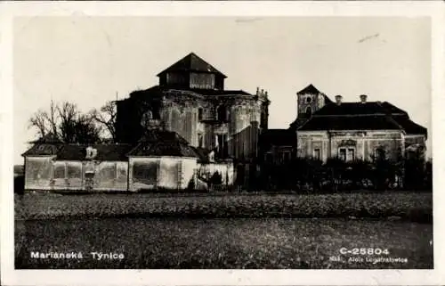 Ak Mariánský Týnec Kralovice Kralowitz Reg. Pilsen, Marianská Týnice, Wallfahrtskirche Maria Teinitz