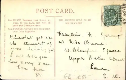 Ak Streatham Lambeth London England, The Grove, Drawing Room