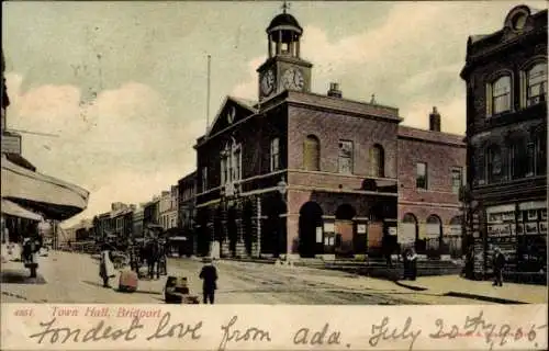 Ak Bridport Dorset England, Town Hall