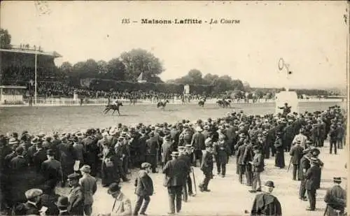 CPA Maisons Laffitte Yvelines, La Course