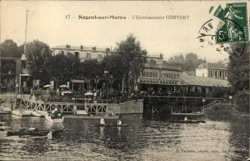 CPA Nogent-sur-Marne Val-de-Marne, L'Etablissement Convert