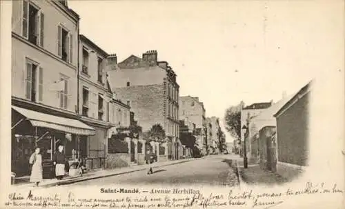 CPA Saint-Mandé Val de Marne, Avenue Herbillon