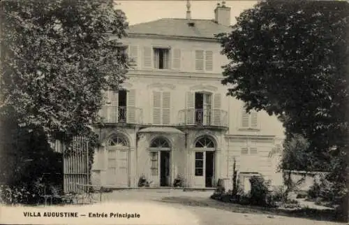 CPA Nogent-sur-Marne Val-de-Marne, Villa Augustine, Entrée Principale