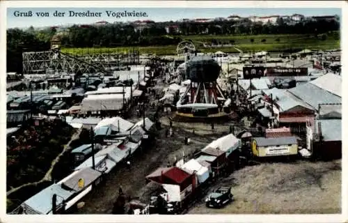 Foto Ak Dresden Altstadt Johannstadt, Festplatz Vogelwiese