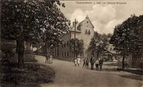 Ak Rabenstein Chemnitz in Sachsen, Schlossbrauerei