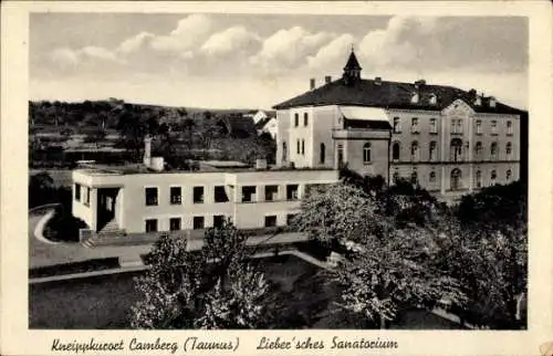 Ak Bad Camberg Hessen, Lieber'sches Sanatorium