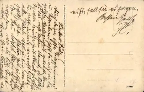 Ak Limbach in Sachsen, Villenviertel, äußere Weststraße