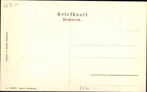 Ak Rijsbergen Nordbrabant Niederlande, R.K. Kerk