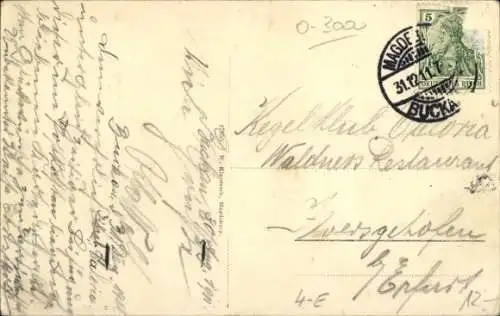 Ak Magdeburg an der Elbe, Salzquelle