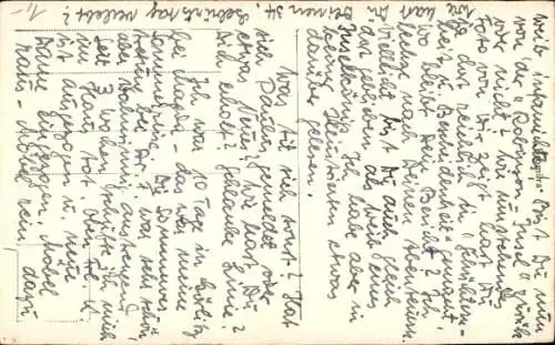 Ak Frau in gestreiftem Badeanzug, Porträt