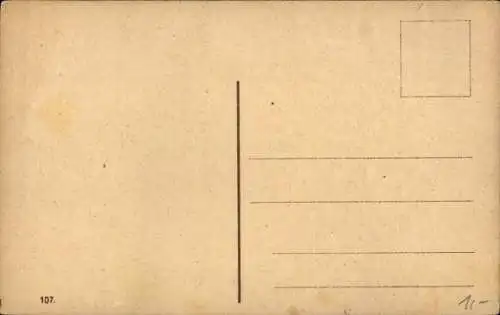 Ak Gemaltes Mädchen-Porträt, Blumenkorb