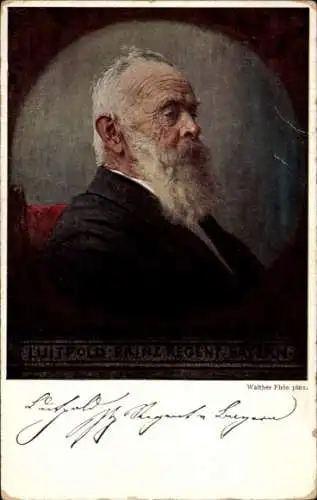 Künstler Ak Firle, Walther, Prinzregent Luitpold von Bayern, Portrait, Regentschafts-Jubiläum