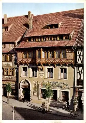Ak Halberstadt in Sachsen Anhalt, Das Gotische Haus