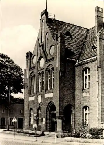 Ak Gartz an der Oder Brandenburg, Rathaus