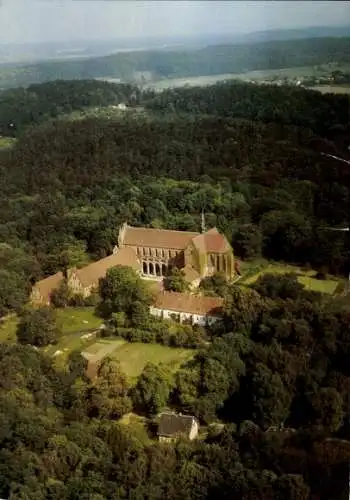 Ak Chorin in der Mark, Kloster Chorin, Luftaufnahme
