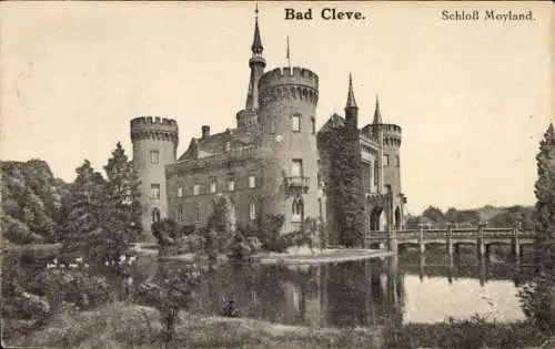 Ak Moyland Bedburg Hau am Niederrhein, Schloss Moyland