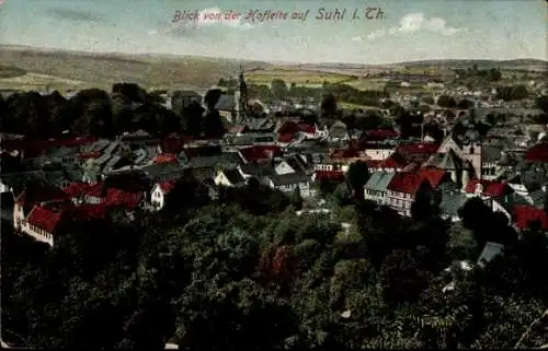 Ak Suhl in Thüringen, Gesamtansicht