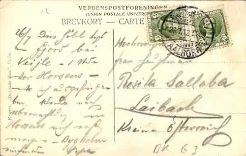 Ak Vejle Jutland Dänemark, Ulvehave