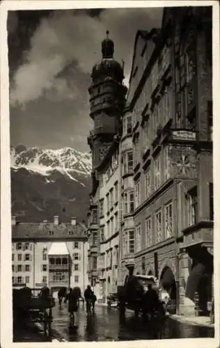 Ak Innsbruck in Tirol, Herzog Friedrich Straße, Gasthof zum Weißen Kreuz