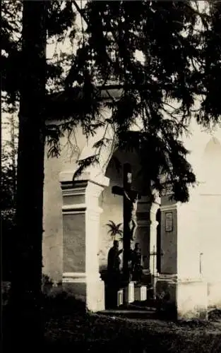 Ak Wien, Kirche, Eingang