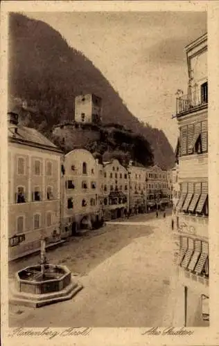 Ak Rattenberg in Tirol, Altstadt, altes Stadttor