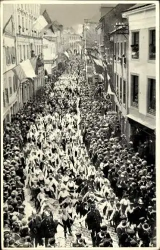 Ak Echternach Luxemburg, Procession dansante
