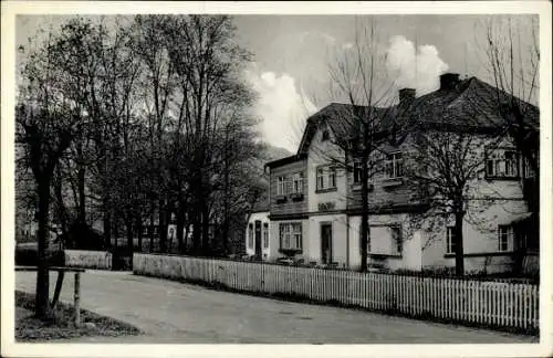 Ak Harrachov Harrachsdorf Riesengebirge Region Reichenberg, Straße, Gebäude